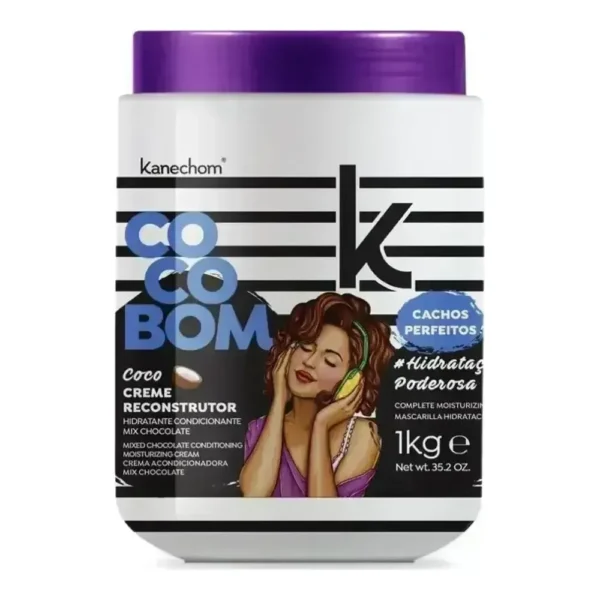 Mascarilla Acondicionadora Coco Bom 1000 grs
