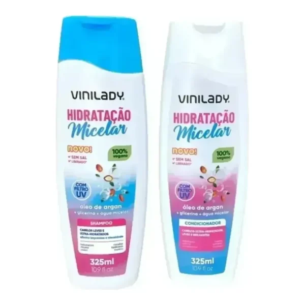 Kit Shampoo + AC Hidratación Micelar 325 ml