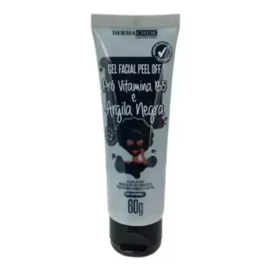 Gel Facial Peel Off Argila Negra