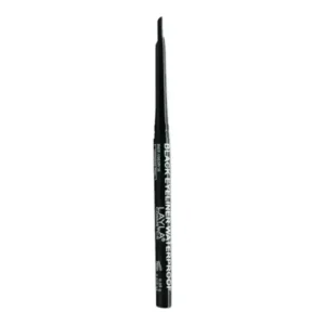 Delineador de ojos negro resistente al agua