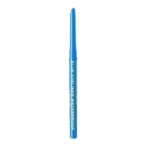 Delineador de ojos azul resistente al agua