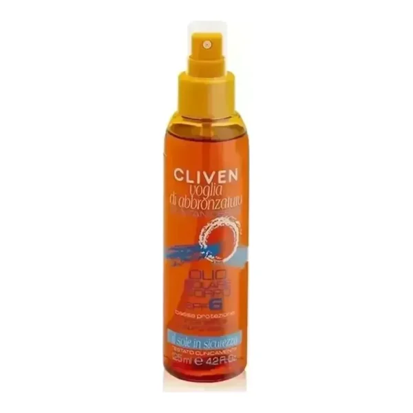 Aceite corporal solar SPF 6