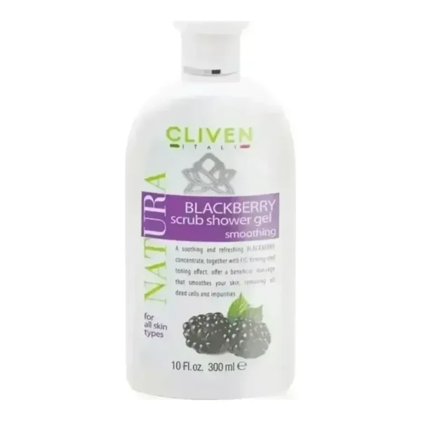 Gel de ducha exfoliante de mora