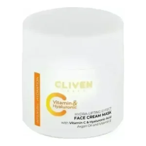 Mascarilla crema facial vitamina C y hialurónico