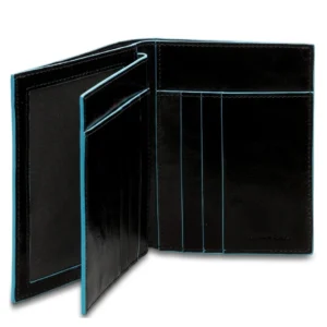 Piquadro Billetera para caballero negra