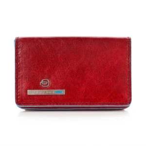 Piquadro Tarjetero rojo
