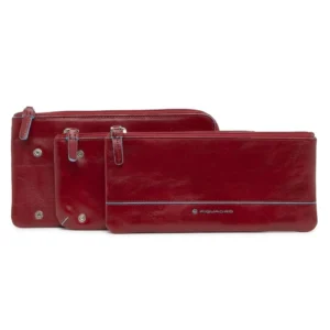 Piquadro Estuche multifuncional rojo